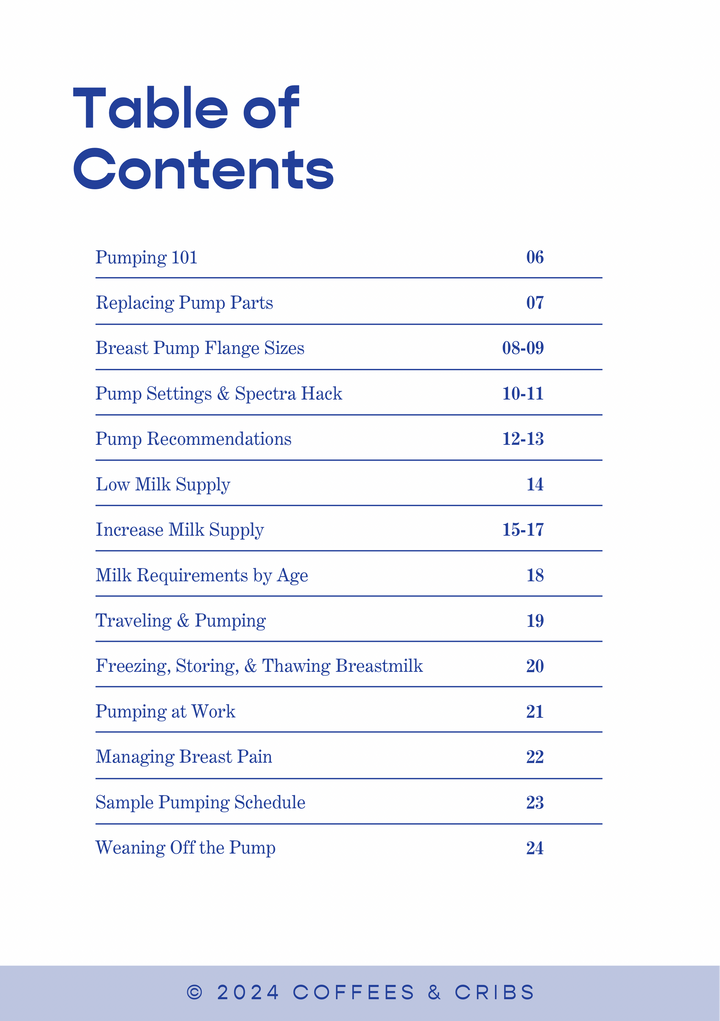 Moms Pumping Guide